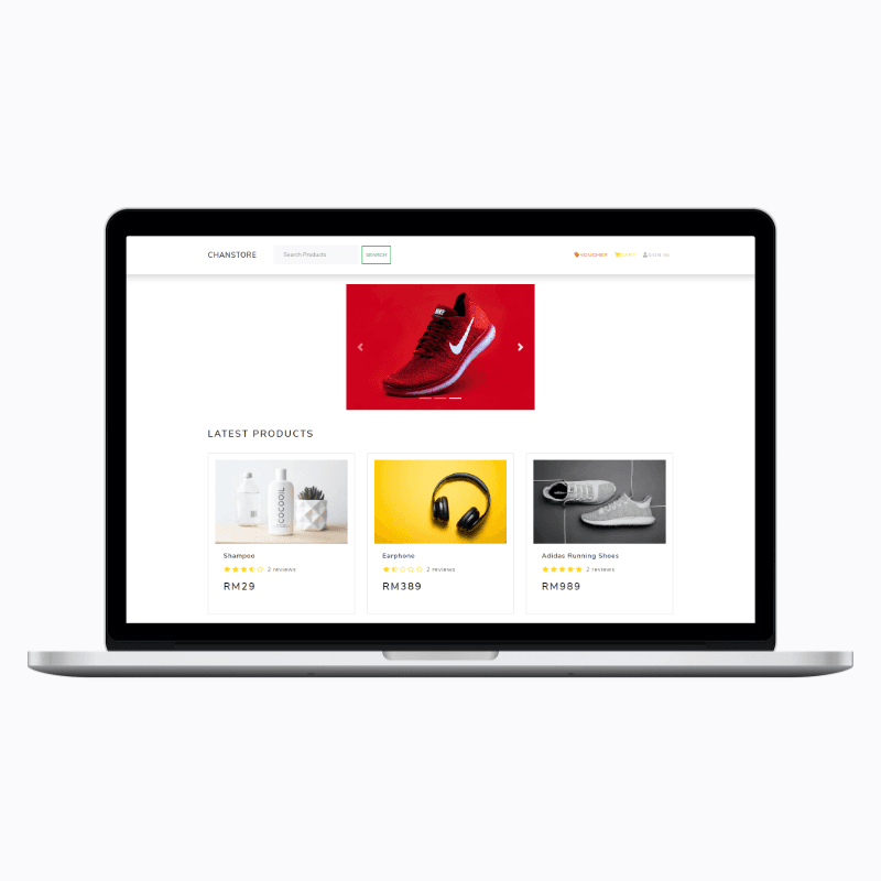 Picture of E-commerce Store